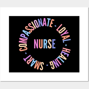 Nurse qualities - inspiring nurse quote Posters and Art